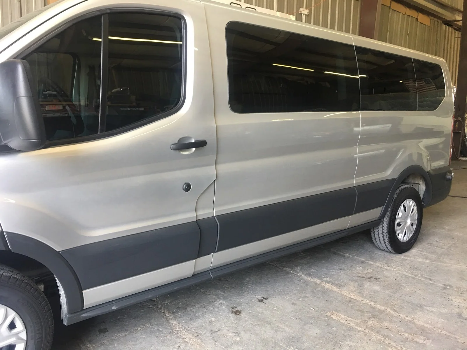 Tint install work at at JC Window Tinting
